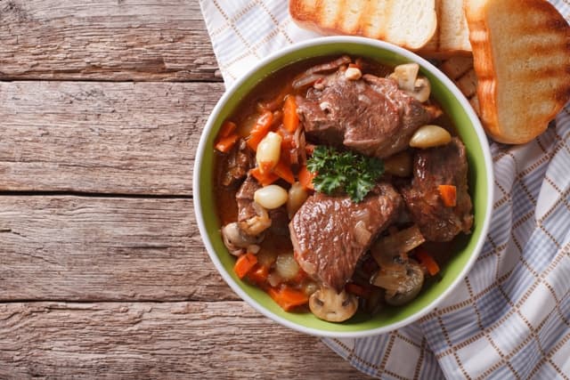 Braising food Thermodyne